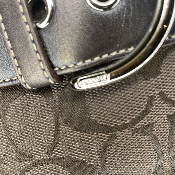 NWOT Brown American Classic Leather/Suede Convertible COACH Bag - Picture 14 of 14